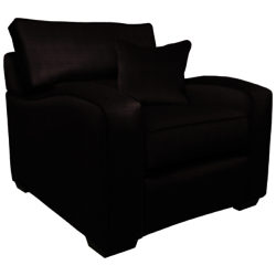 Duresta Trinity Armchair Matrix Carbon